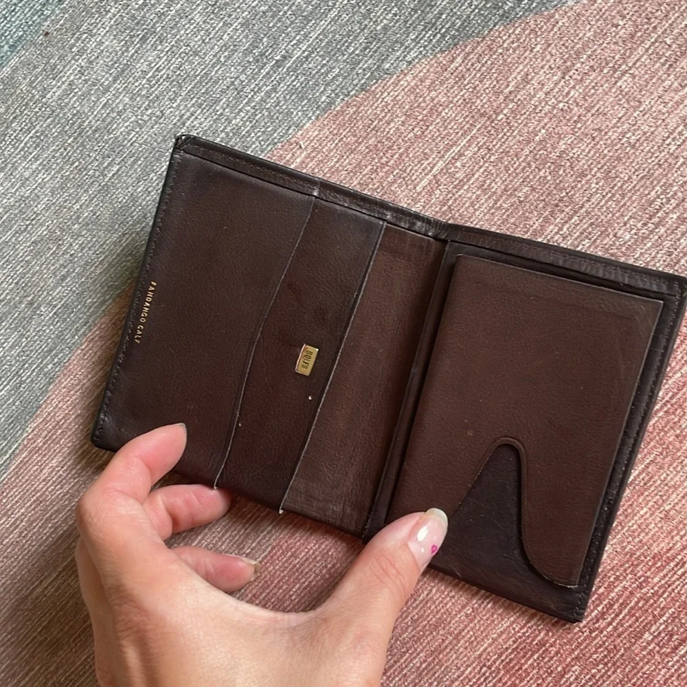 Rolf's Classic Brown Fandango Calf Leather Wallet